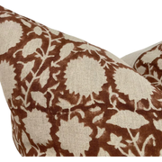 20" x 20" Designer "Claremont" Floral Pillow