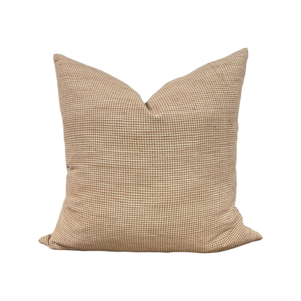 22" x 22" Designer "Arvin" Checkered Pillow