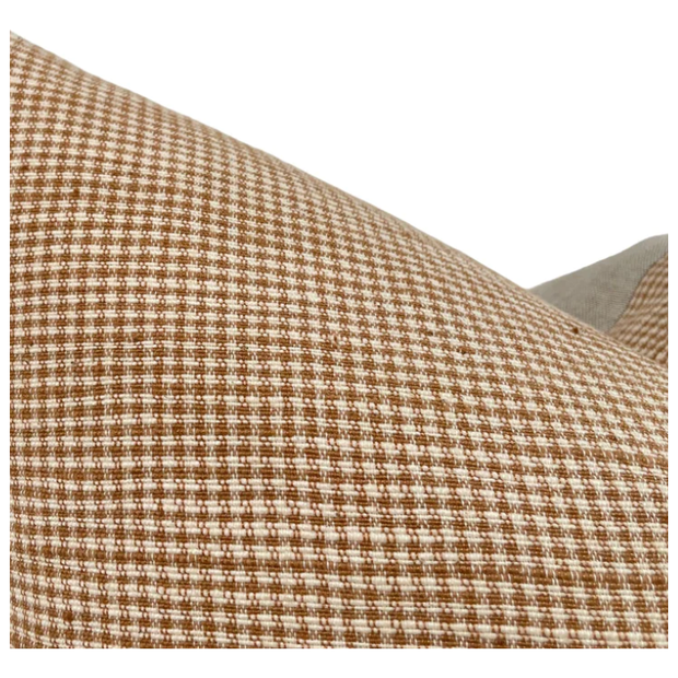 22" x 22" Designer "Arvin" Checkered Pillow