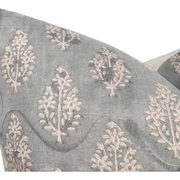 22" x 22" Designer "Selma" Sahara Motif Blue Pillow