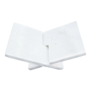Interlocking Marble Book Holder