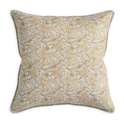 Iznik Elm Linen Pillow - 20" x 20"