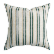 Lido Byzantine Linen Pillow - 22" x 22"