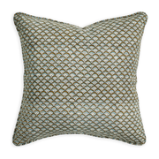 Minoa Tobacco Linen Pillow - 20" x 20"
