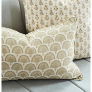 Nori Elm Linen Pillow - 14" x 22"