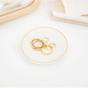 Trinket Tray - Small Round Heart