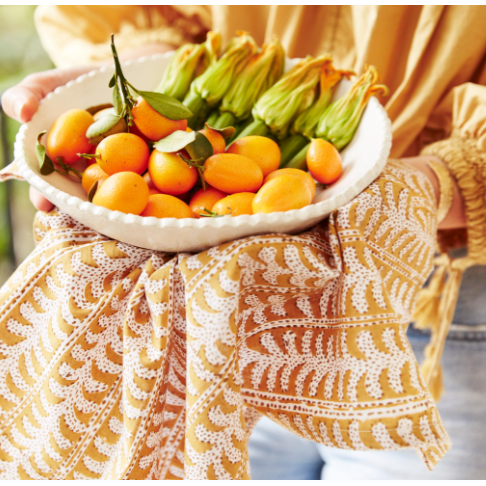 Luxor Saffron Cotton Napkin