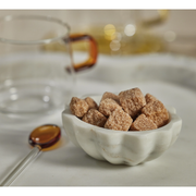 Scalloped Marble Condiment Bowl