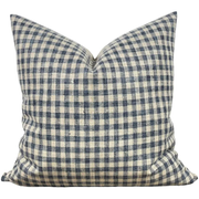 22" x 22" Designer Anderson Checkered Pillow
