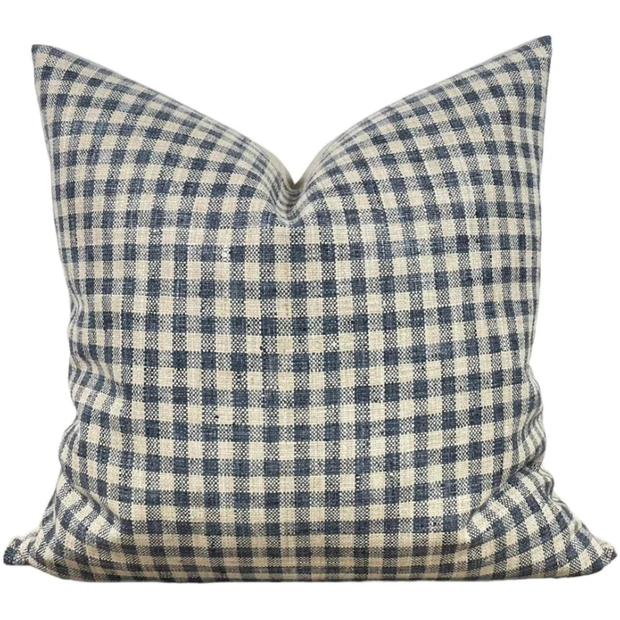 22" x 22" Designer Anderson Checkered Pillow