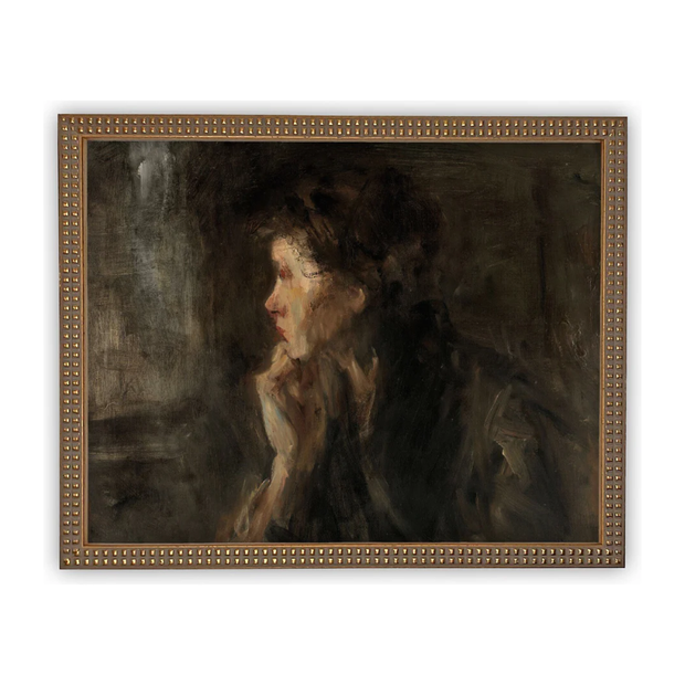 8" x 10" Framed Portrait of a Woman