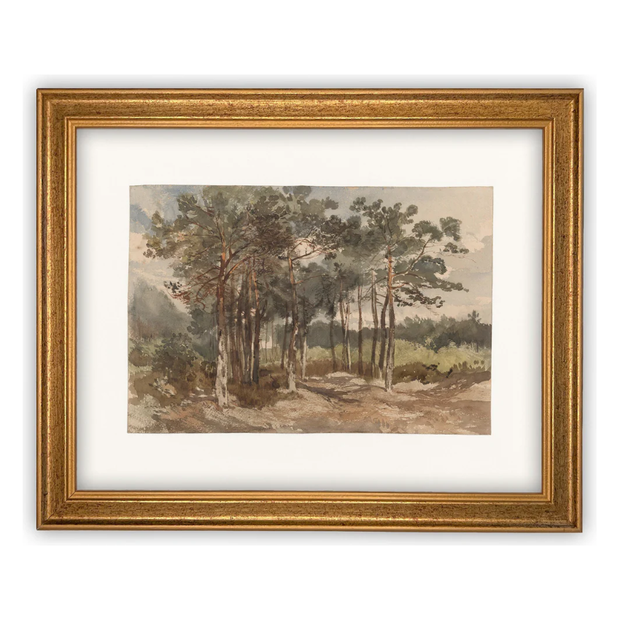 11" x 14" Framed Country Landscape