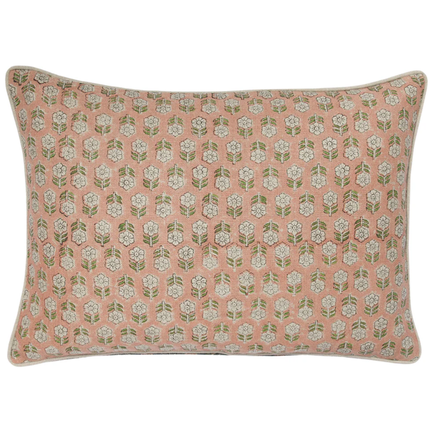 Tulsi Coral Pillow - 14" x 20"