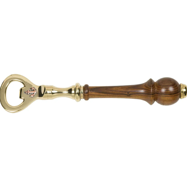 Bottle Opener With Wooden Handle