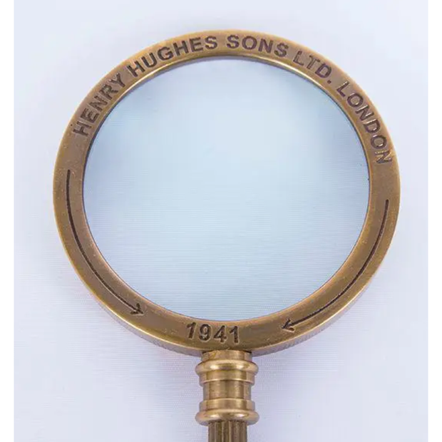 Magnifying Glass with Brass Handle