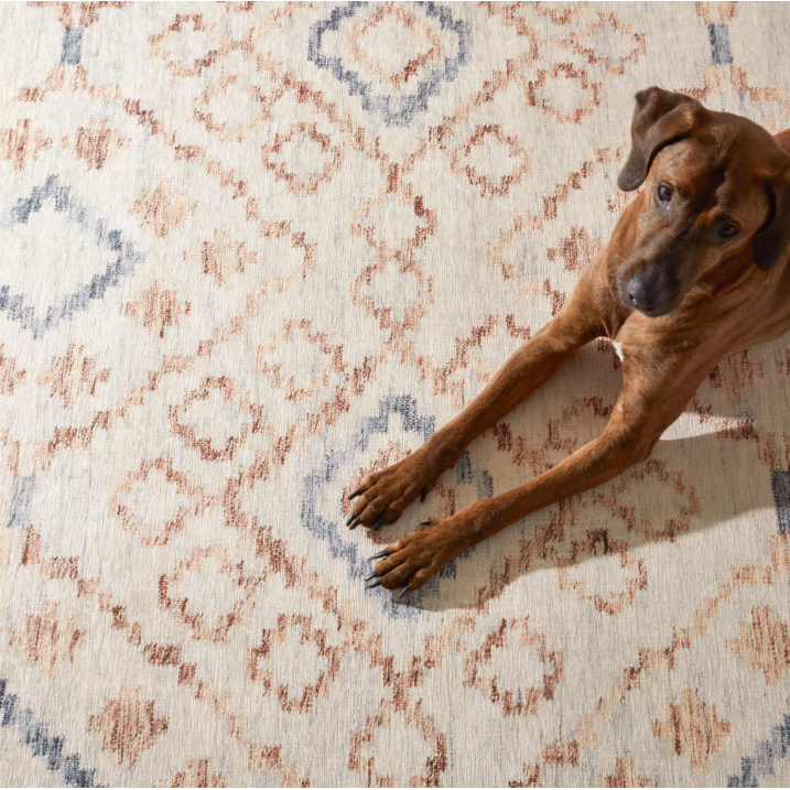 Jelly Roll Sky Machine Washable Rug