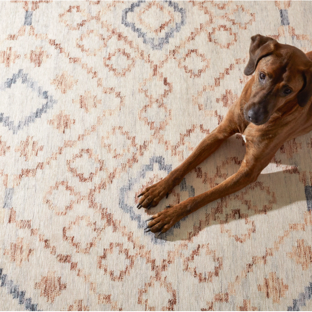 Jelly Roll Sky Machine Washable Rug