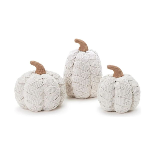 Hand-Crafted Woven Pumpkin