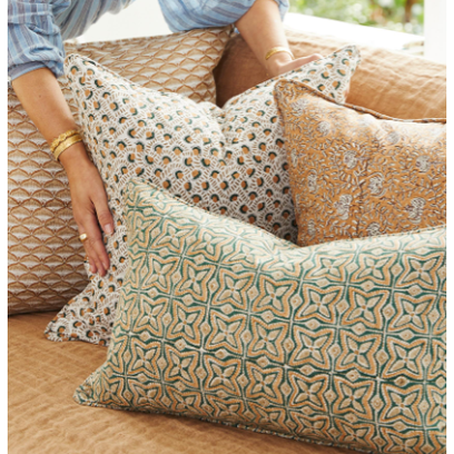 Patuli Byzantine Linen Pillow - 14