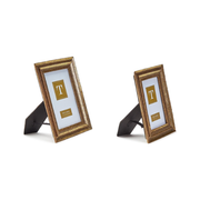 Gold Fern Photo Frame