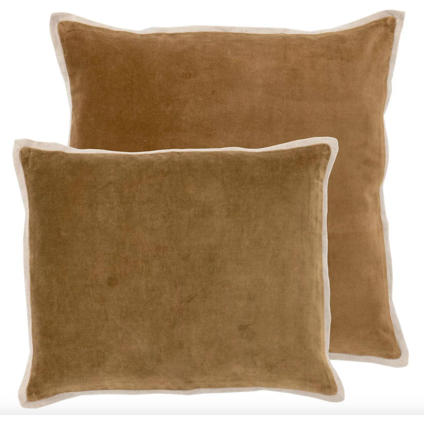 Gehry Linen/Sand Decorative Pillow 22”