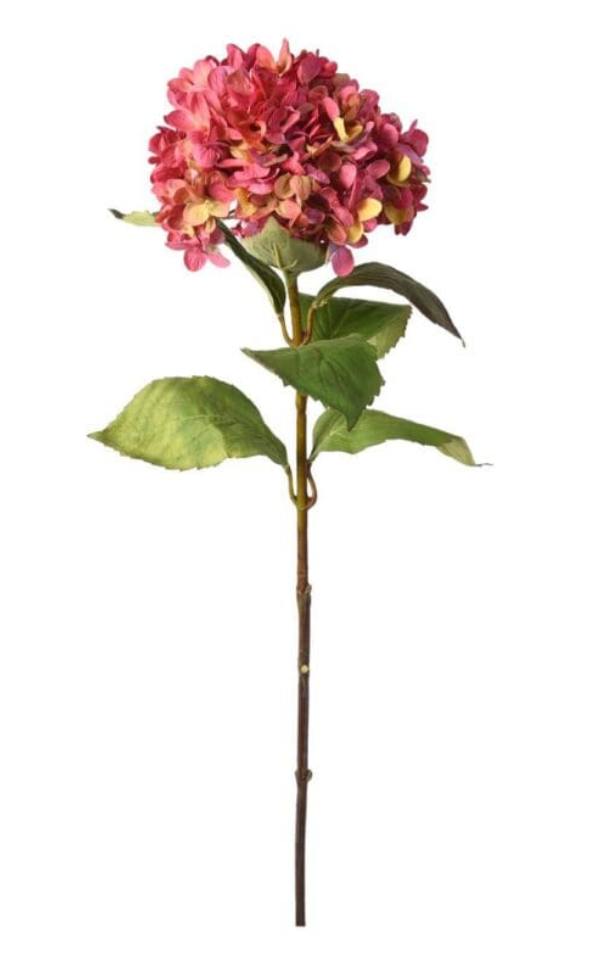 Hydrangea Stem - Pink- 31