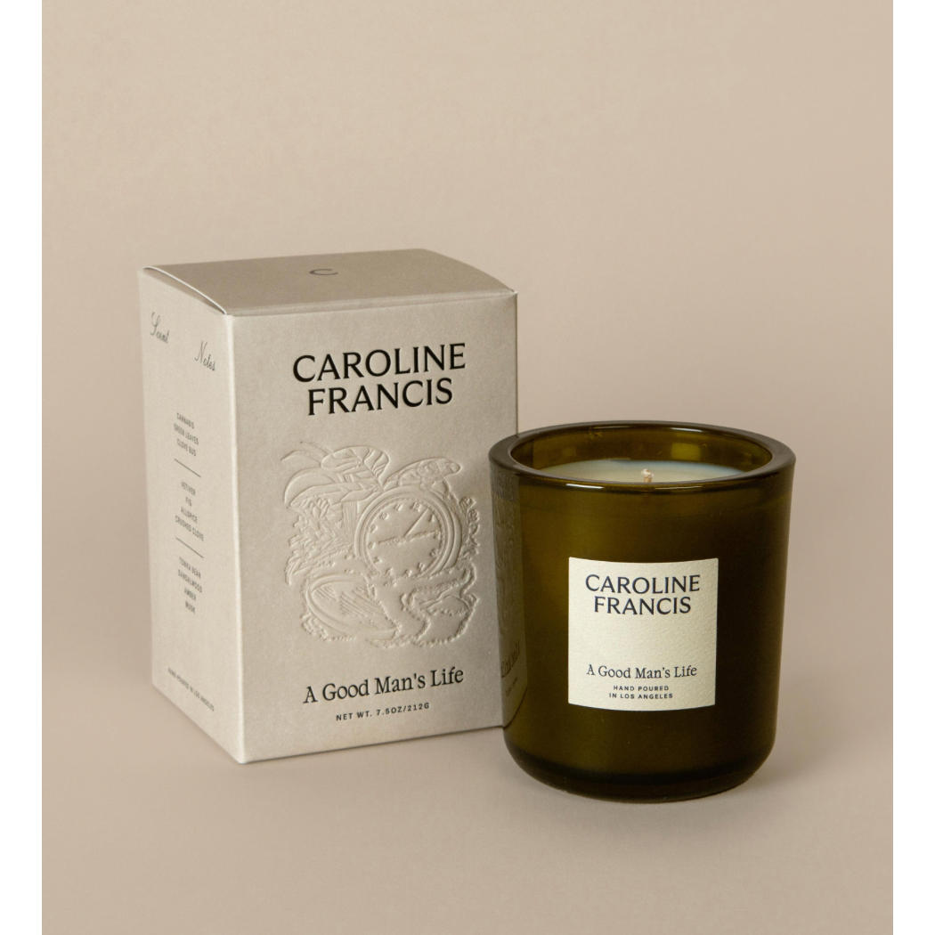 A Good Man's Life Candle