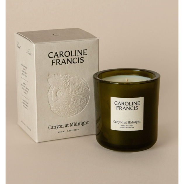 Canyon At Midnight Candle
