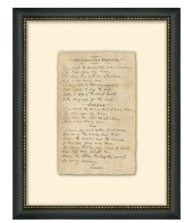 Give Back The Dreams