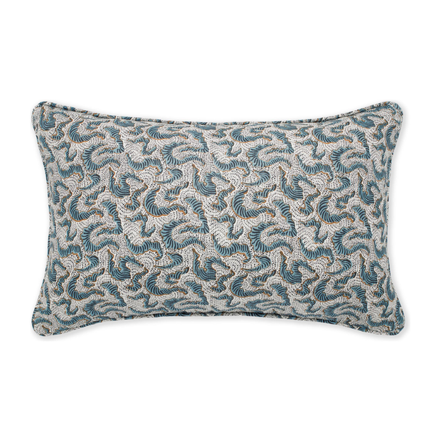 Yali Tobacco Linen Cushion