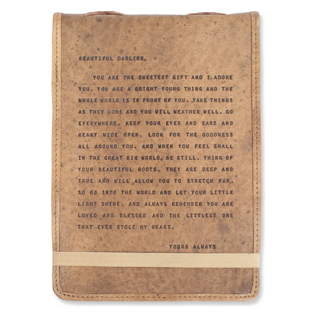 Letter for Sophie Leather Journal- Large