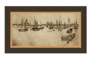 Ships at Harbor Artwork (Butler's Pass)