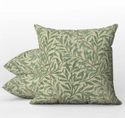 Willow Bough Sage Green Outdoor Pillow