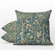 Melsetter Teal Blue Outdoor Pillow