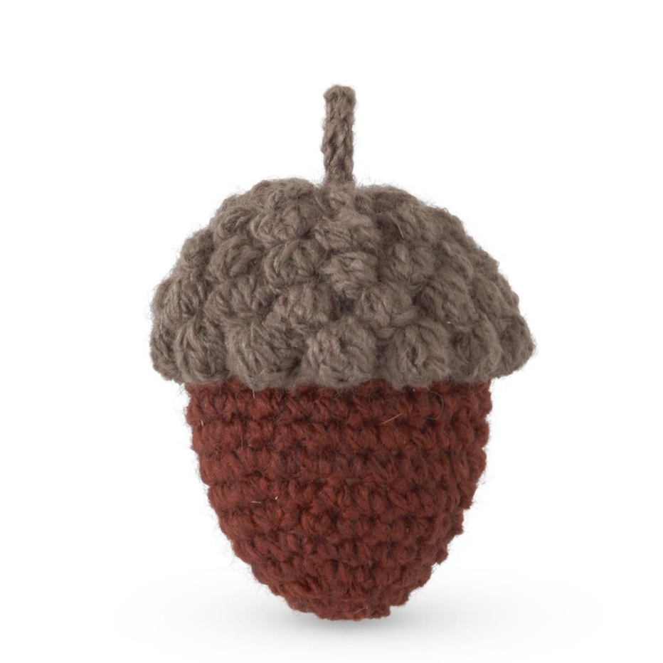 Handcrafted Knit Acorn