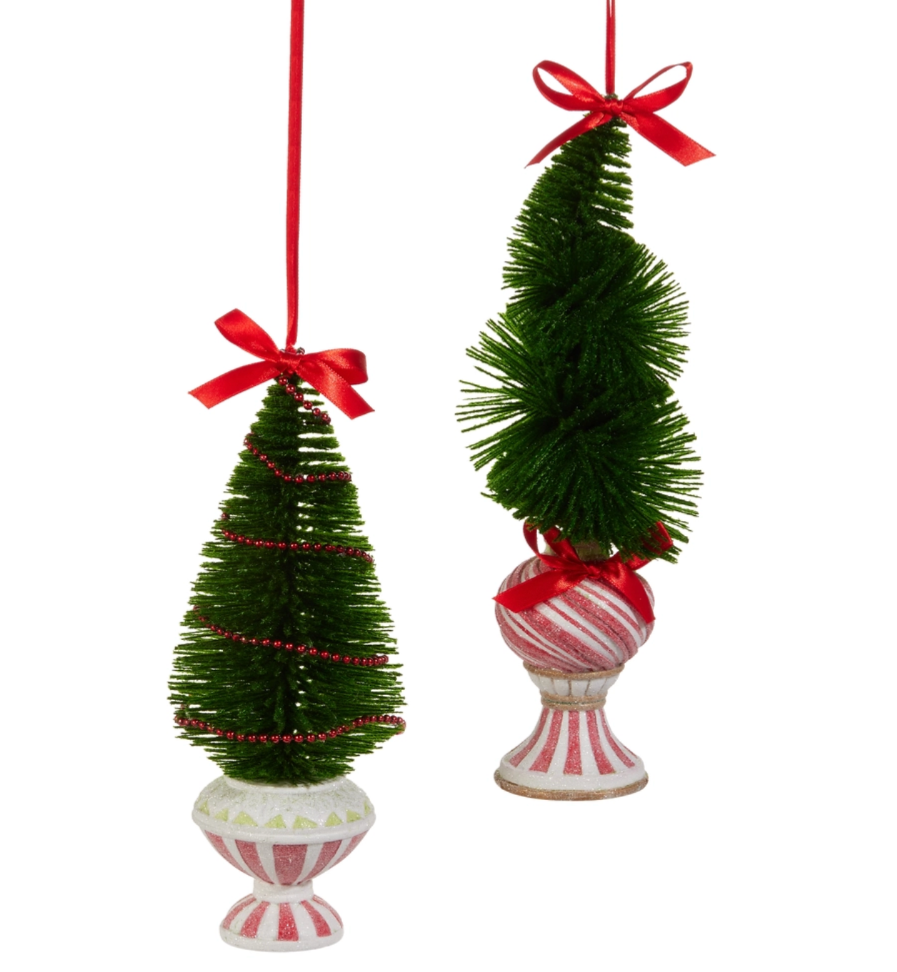 Merry Topiary Ornaments