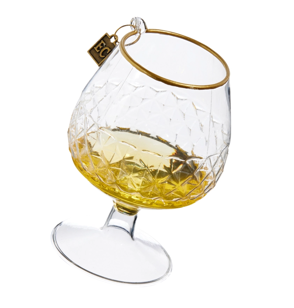Cut Crystal Whiskey Ornament