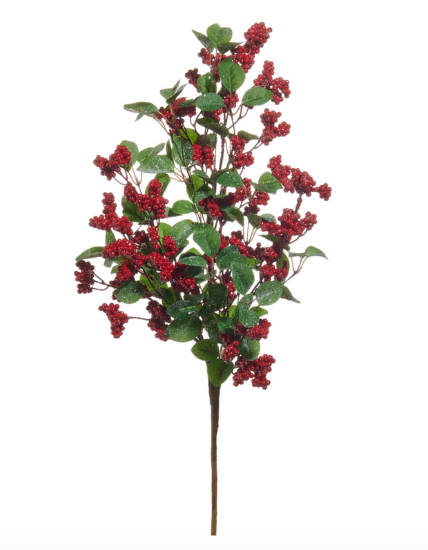 29" Iced Berry Spray