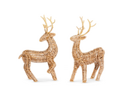 Woven Tabletop Deer