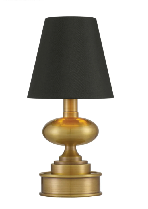 Galavant Brass Cordless Rechargeable Mini Lamp