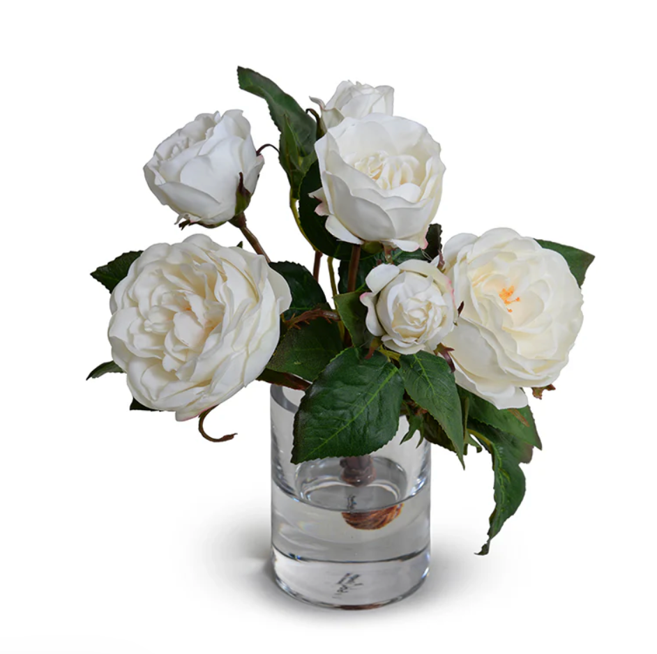 Rose Sprays in Glass 11