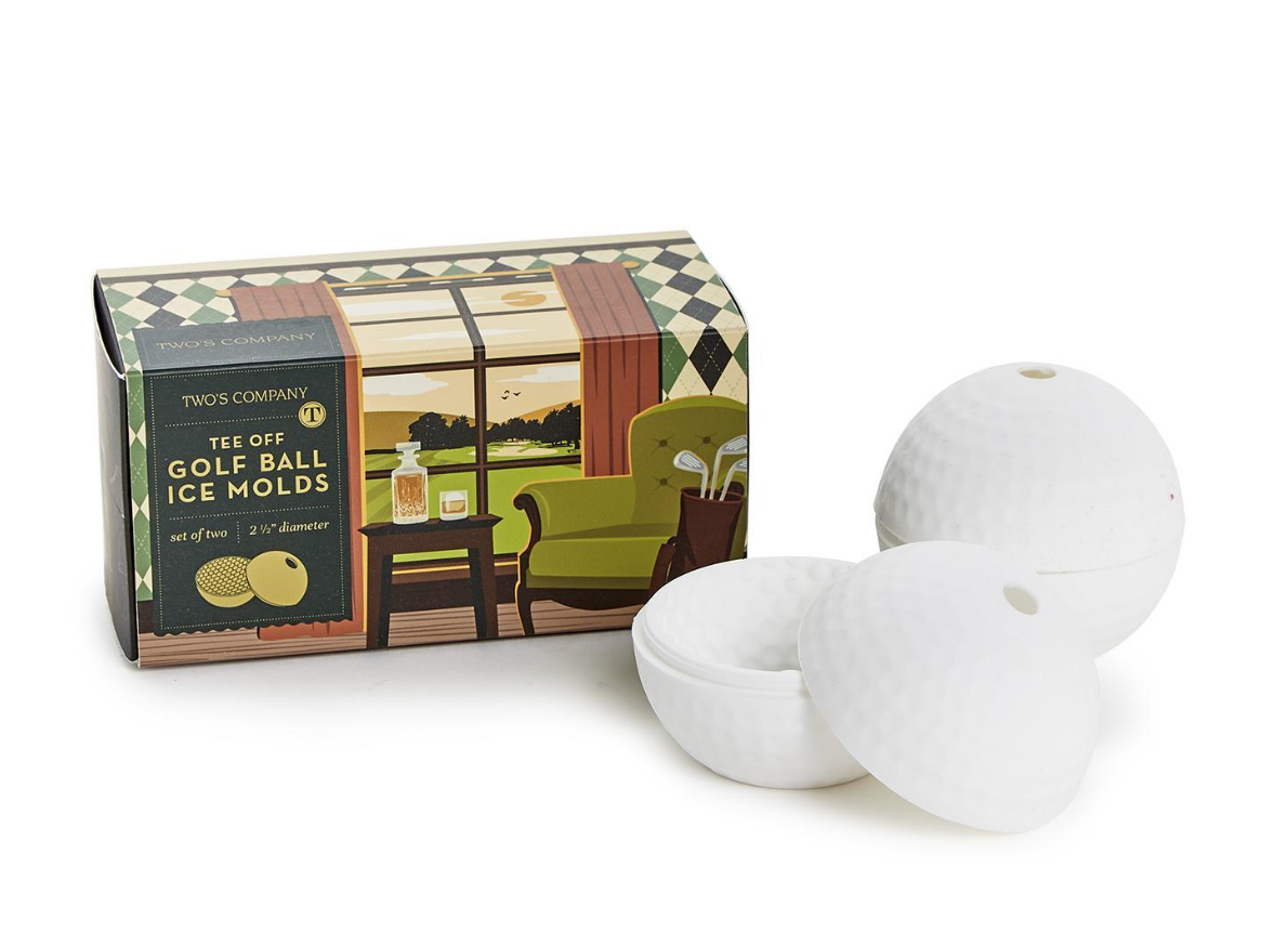 Golf Ball Ice Mold Set