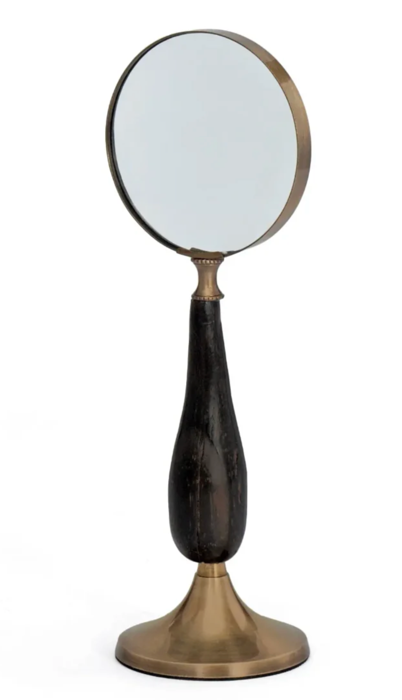 Brass Stand-up Magnifying Glass