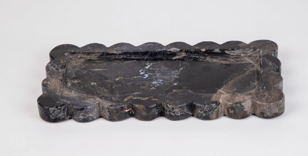 Serena Scalloped Tray