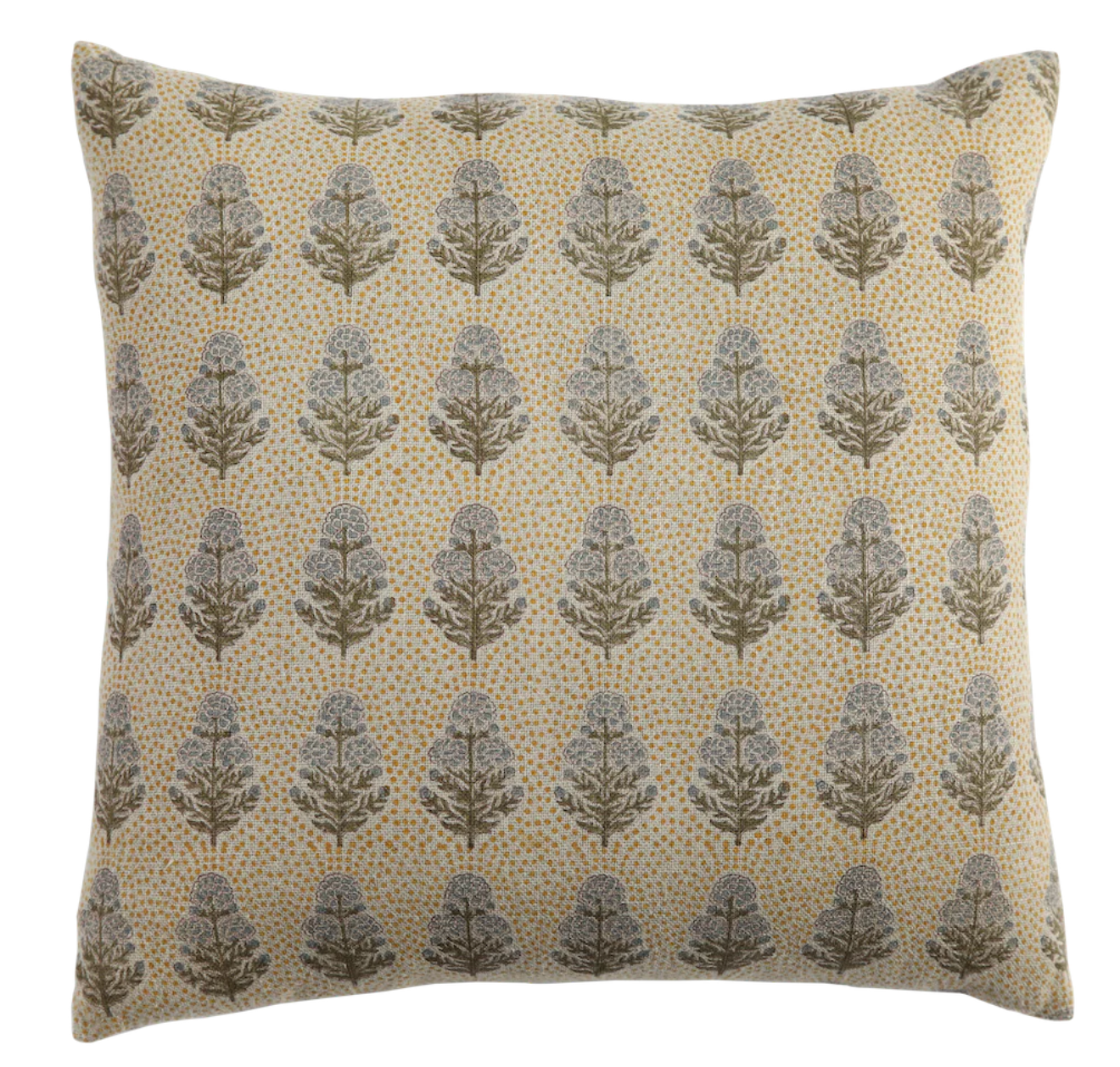 QS-Poppy Mustard Pillow