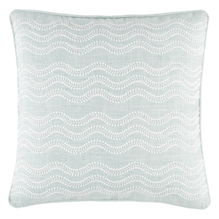 Scout Embroidered Sky Indoor/Outdoor Decorative Pillow - 20