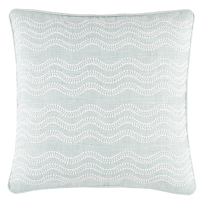 Scout Embroidered Sky Indoor/Outdoor Decorative Pillow - 20