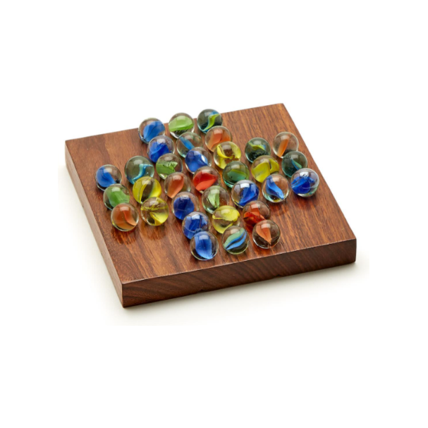 Tick-Tac-Toe and Solitaire 2-in-1 Game Set