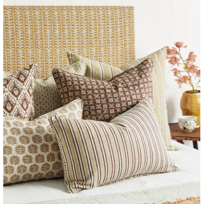 Kyoto Juniper Linen Pillow - 20