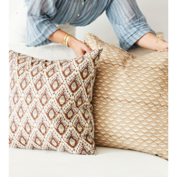 Tashkent Sumac Linen Pillow - 20